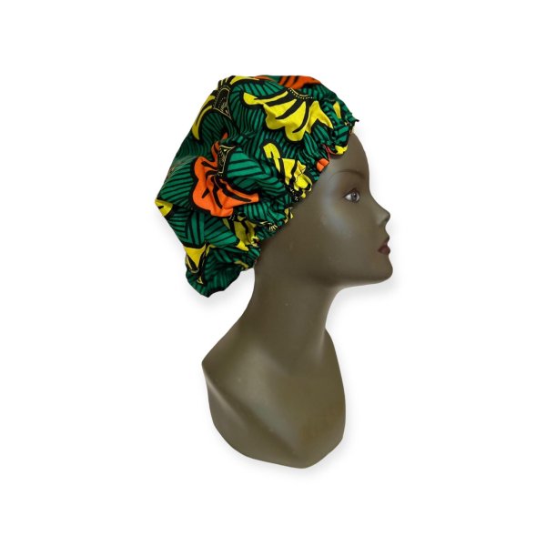 Bonnet Anti Frisottis Réglable Doublé Satin