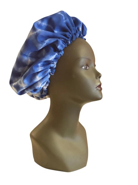 Bonnet Wax & Satin Tie and Dye réglable By Georges Décimus NEW COLLECTION /B27