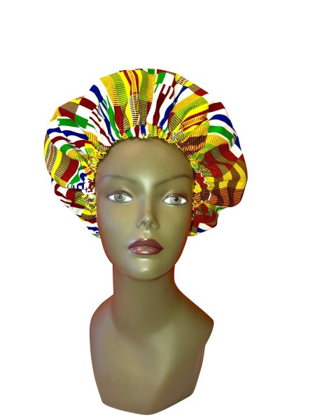 Bonnet Wax & Satin réglable  Spécial Touff by Georges Decimus /B4