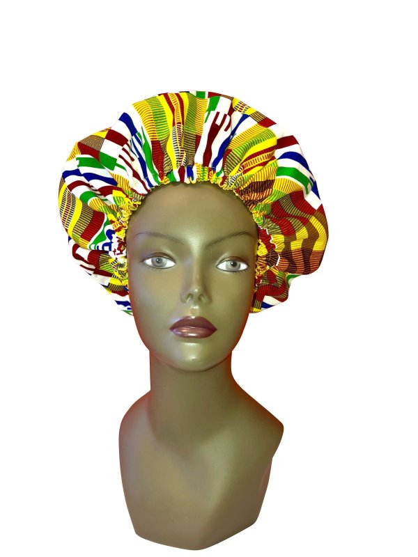 Bonnet Wax & Satin réglable  Spécial Touff by Georges Decimus /B4