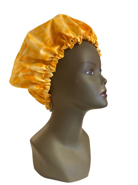 Bonnet Wax & Satin Tie and Dye réglable By Georges Décimus  NEW COLLECTION /B21