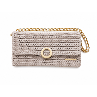 Sac Enveloppe "Latte Macchiato" — Artisanat au crochet