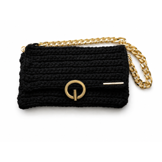 Sac enveloppe "Nuit Noir" — Artisanat au crochet