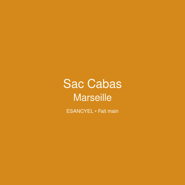 Sac Cabas Marseille Esancyel