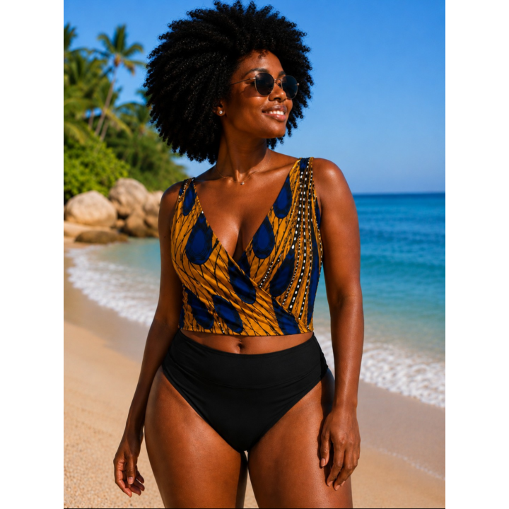 Maillot de bain imprimé Congo - Tankini