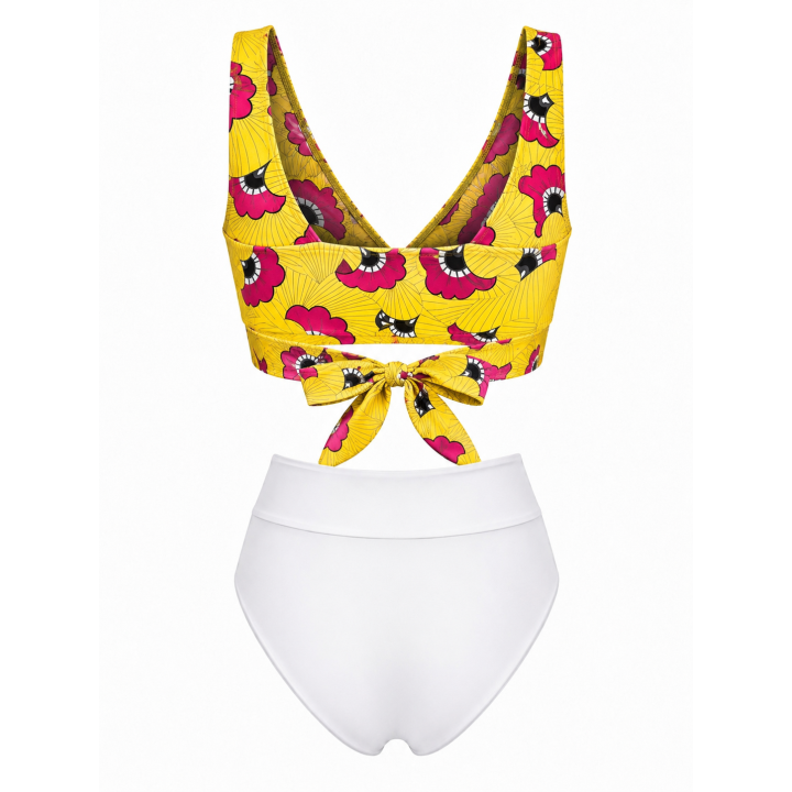 Maillot de bain imprimé Sénégal - Tankini