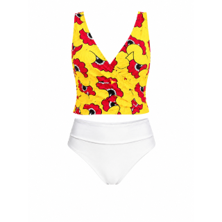 Maillot de bain imprimé Sénégal - Tankini