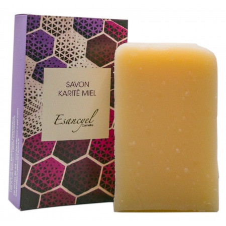 Savon surgras karité miel - purifiant -saponifié à froid 100 grs