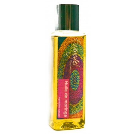 Huile végétale naturelle de Moringa - véritable soin réparateur -100 ml