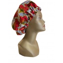 ESANCYEL COSMETICS- bonnet en wax & satin- Réglable- Fabriqué en France