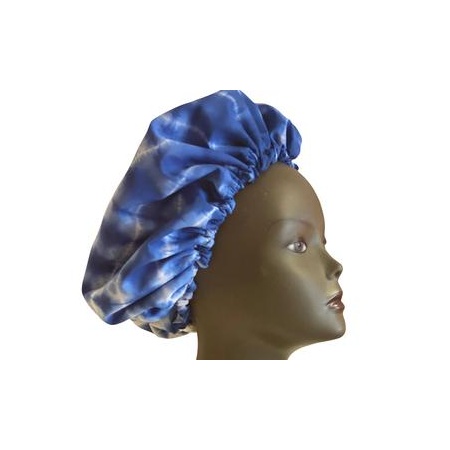 Bonnet de nuit en satin ou charlotte protection cheveux