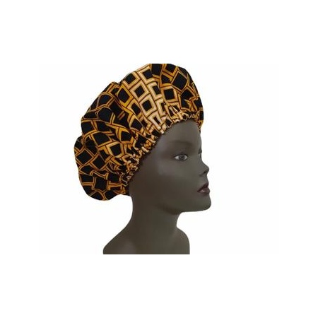 Bonnet wax & satin , réglable /B41