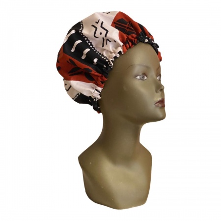 Bonnet de nuit  Wax & Satin réglable By Georges Décimus / B68