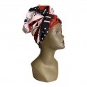 Turban en wax de coton